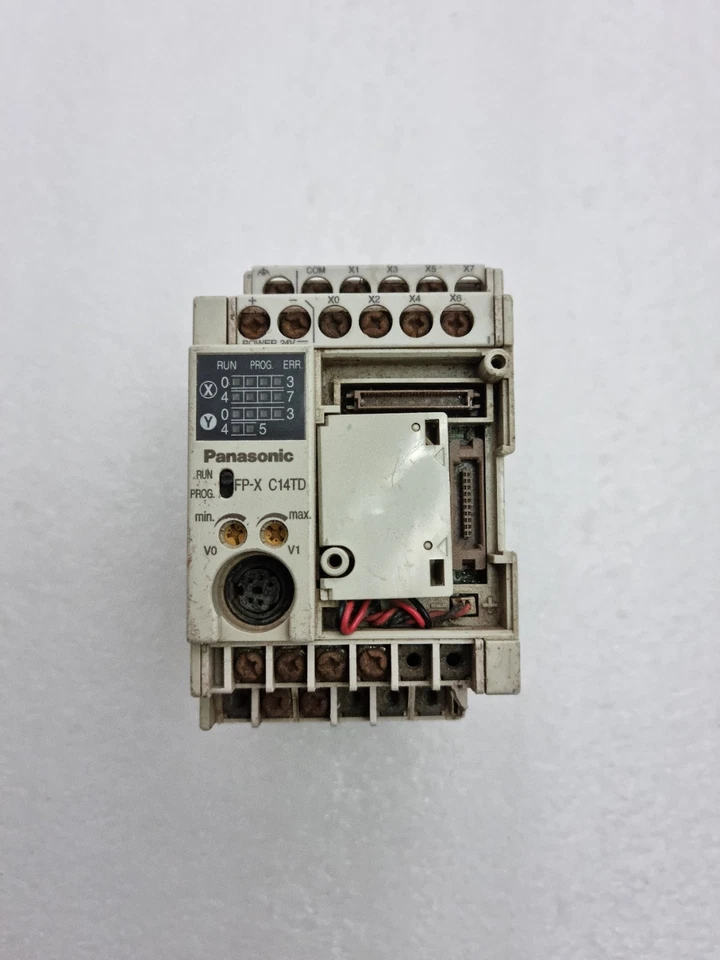 PANASONIC FP-X C14TD CONTROL UNIT AFPX-C14TD 24VDC (Used Working)